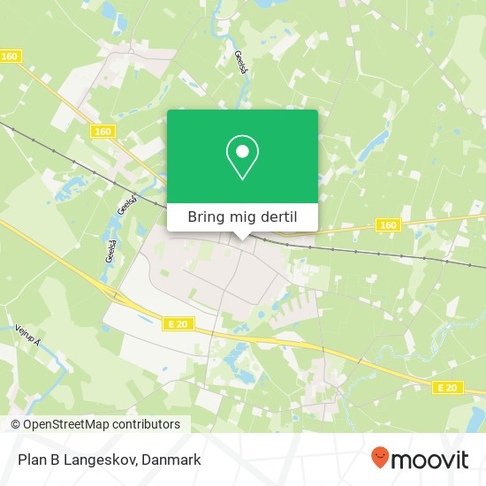 Plan B Langeskov kort