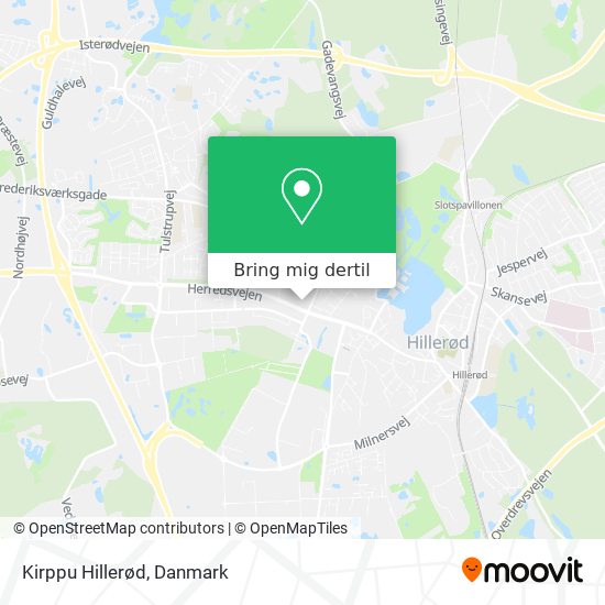 Kirppu Hillerød kort