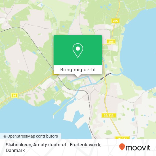Støbeskeen, Amatørteateret i Frederiksværk kort