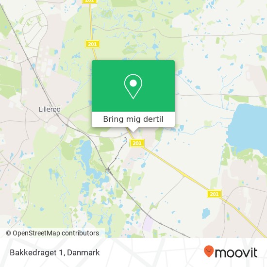 Bakkedraget 1 kort