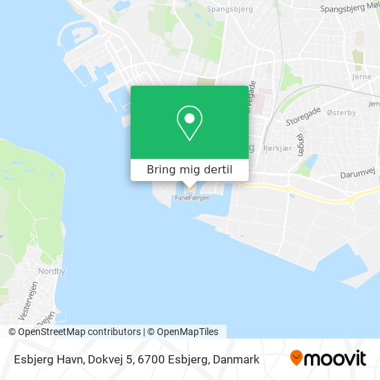 Esbjerg Havn, Dokvej 5, 6700 Esbjerg kort
