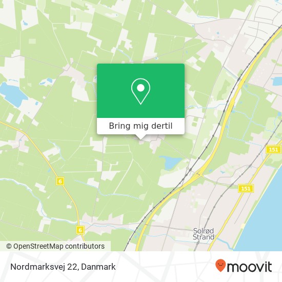 Nordmarksvej 22 kort