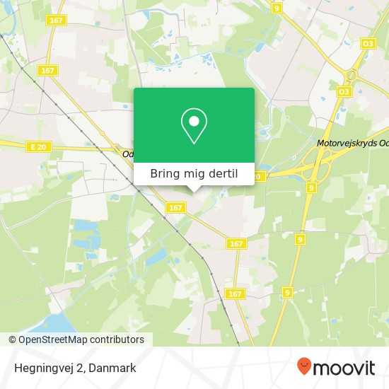 Hegningvej 2 kort