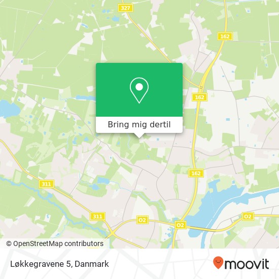 Løkkegravene 5 kort