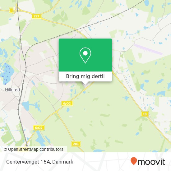 Centervænget 15A kort