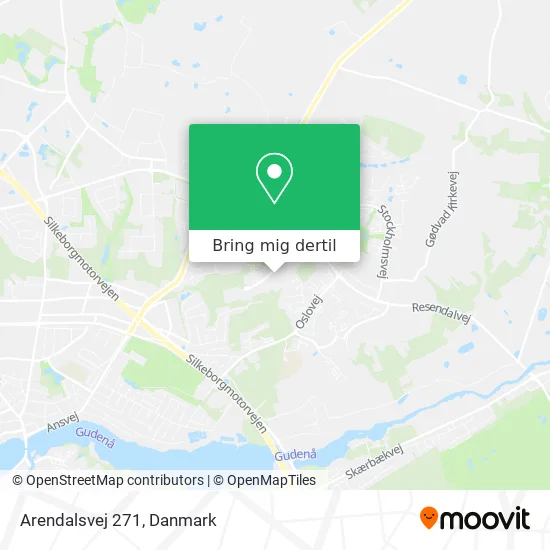 Arendalsvej 271 kort