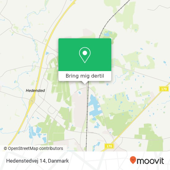 Hedenstedvej 14 kort