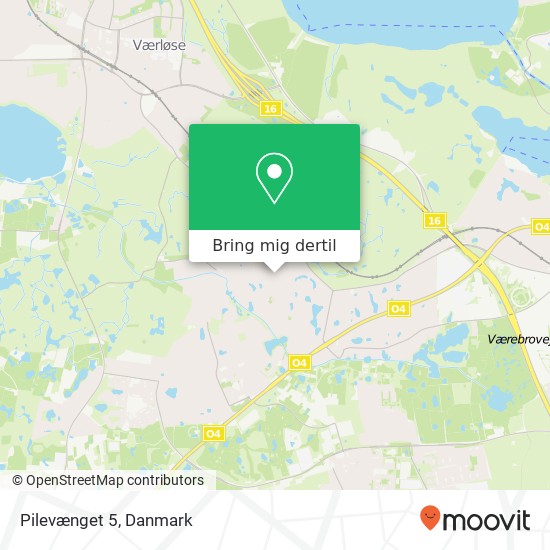 Pilevænget 5 kort