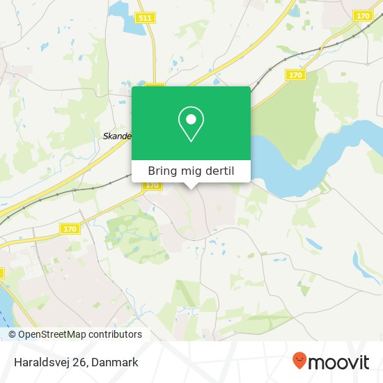 Haraldsvej 26 kort