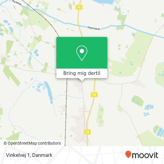 Vinkelvej 1 kort