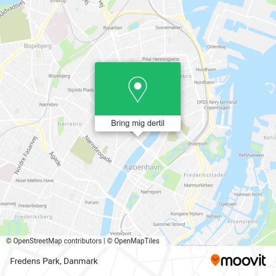 Fredens Park kort