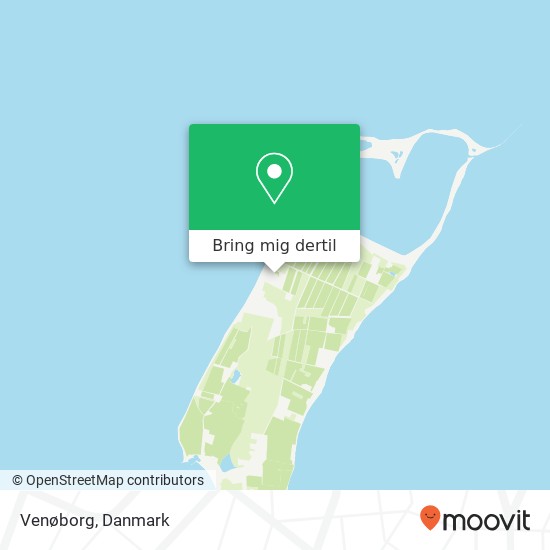 Venøborg kort