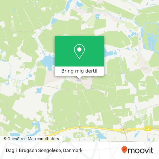 Dagli' Brugsen Sengeløse kort