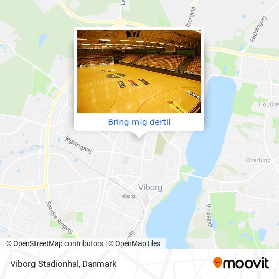 Viborg Stadionhal kort