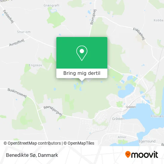Benedikte Sø kort