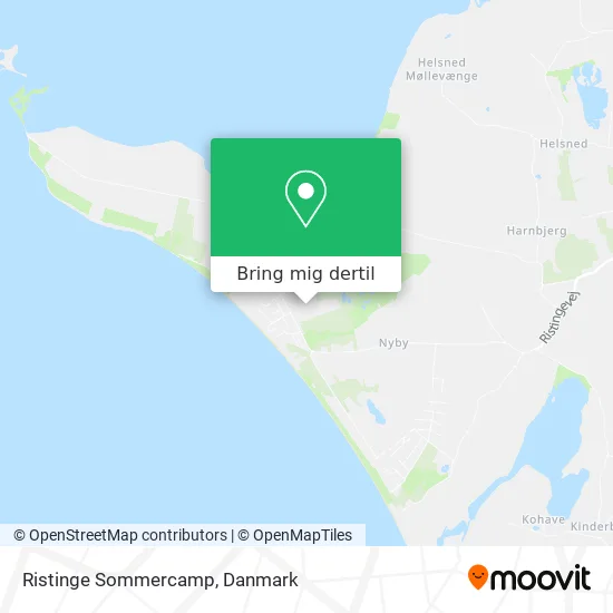 Ristinge Sommercamp kort