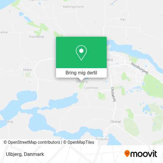 Ulbjerg kort