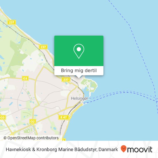 Havnekiosk & Kronborg Marine Bådudstyr kort