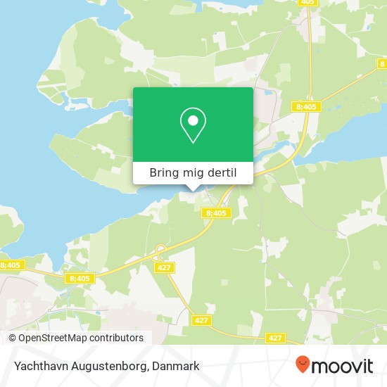 Yachthavn Augustenborg kort