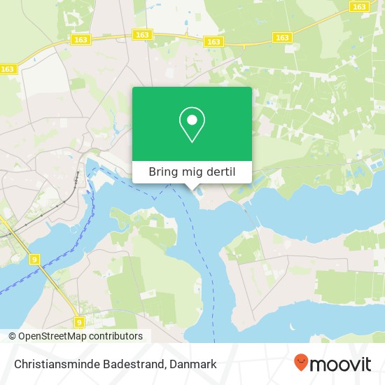 Christiansminde Badestrand kort