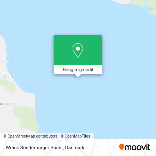 Wrack Sonderburger Bucht kort