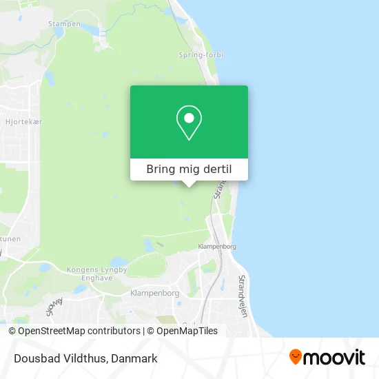 Dousbad Vildthus kort