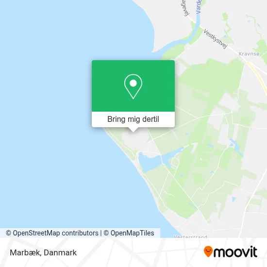 Marbæk kort