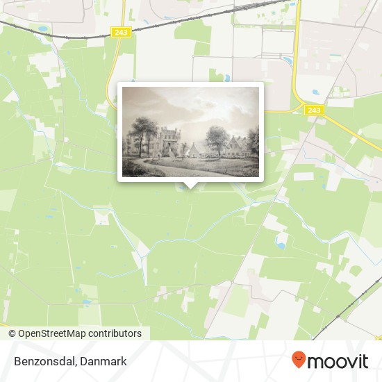 Benzonsdal kort