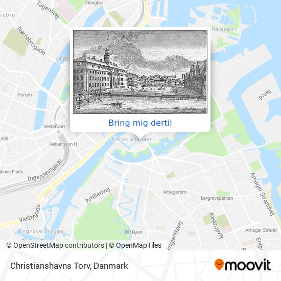 Christianshavns Torv kort