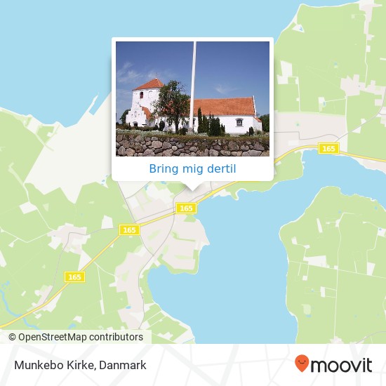 Munkebo Kirke kort