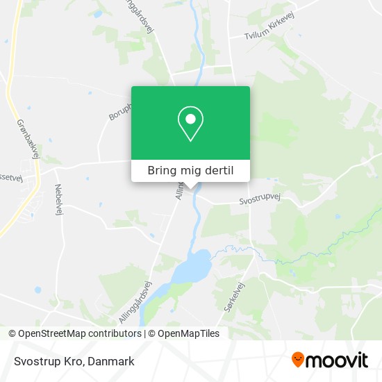 Svostrup Kro kort