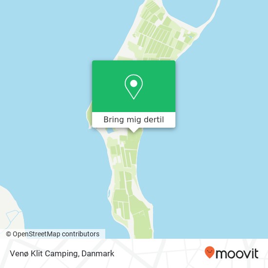 Venø Klit Camping kort