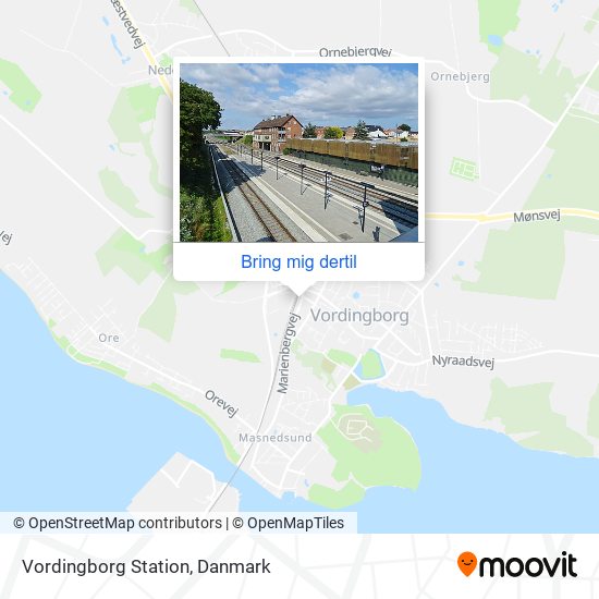 Vordingborg Station kort