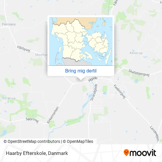 Haarby Efterskole kort