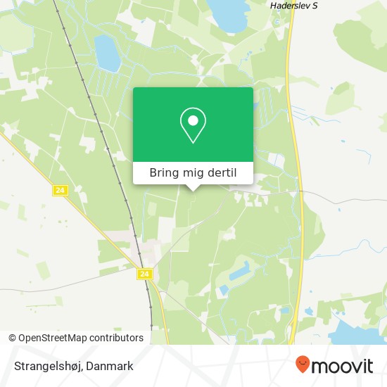 Strangelshøj kort