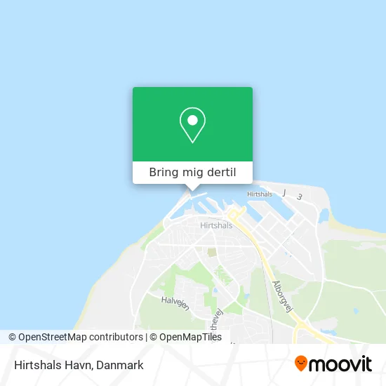 Hirtshals Havn kort