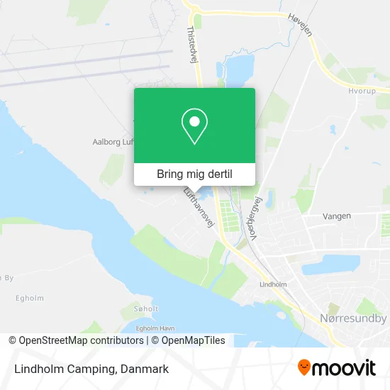 Lindholm Camping kort