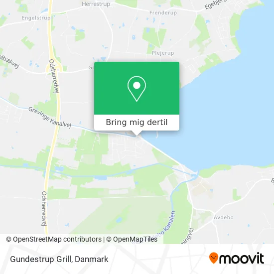 Gundestrup Grill kort