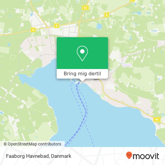 Faaborg Havnebad kort