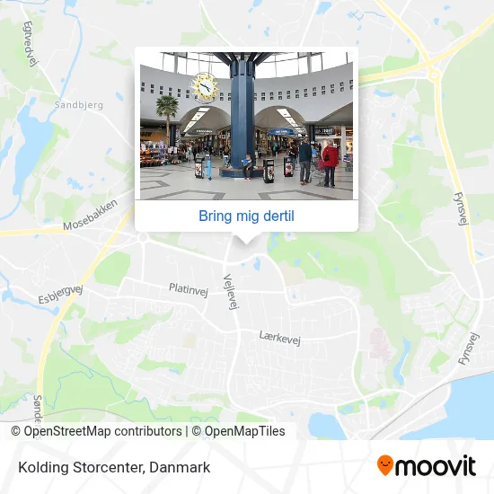 Kolding Storcenter kort