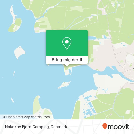 Nakskov Fjord Camping kort