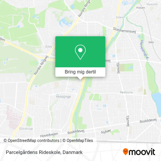 Parcelgårdens Rideskole kort