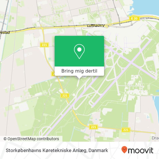 Storkøbenhavns Køretekniske Anlæg kort
