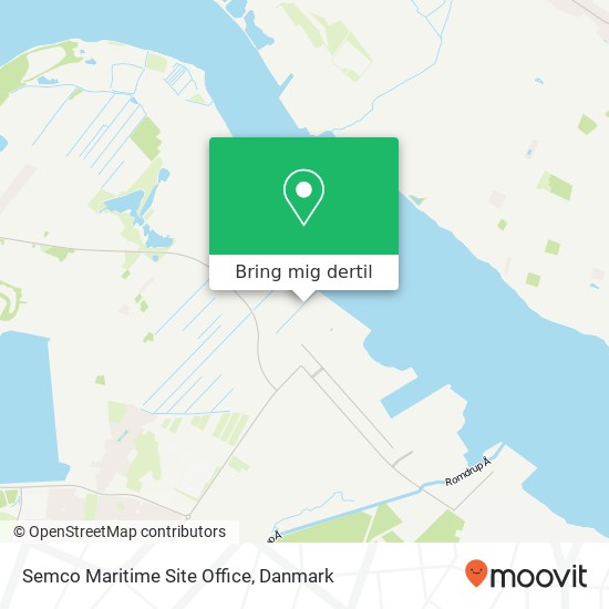 Semco Maritime Site Office kort