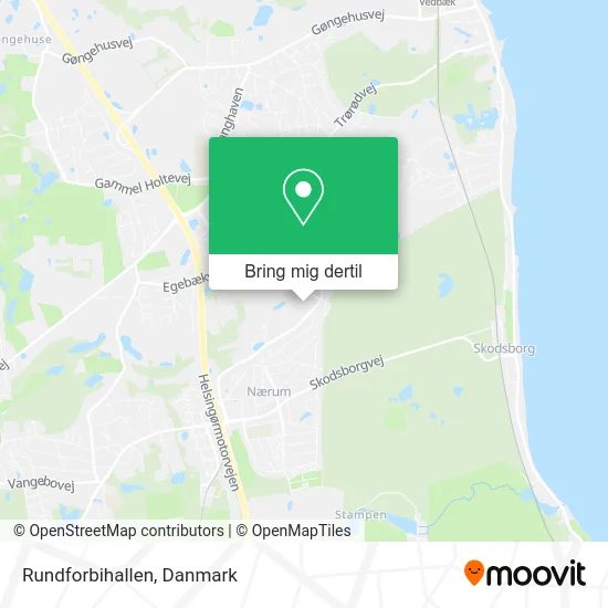 Rundforbihallen kort