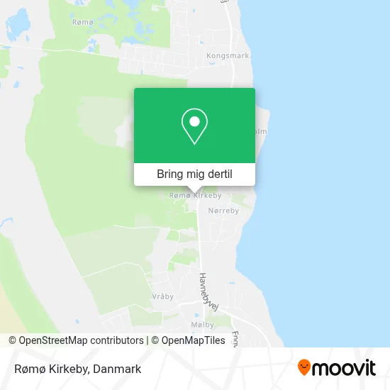 Rømø Kirkeby kort