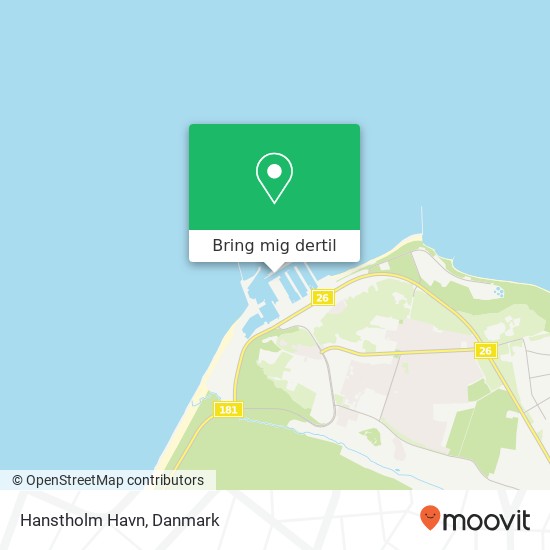 Hanstholm Havn kort