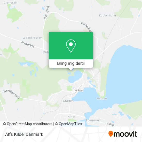 Alfs Kilde kort