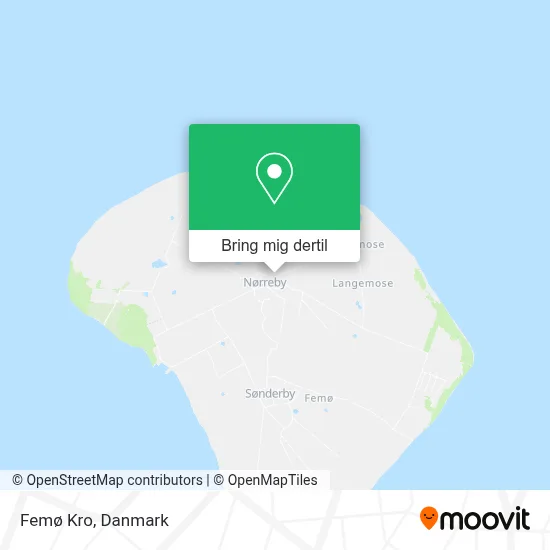 Femø Kro kort