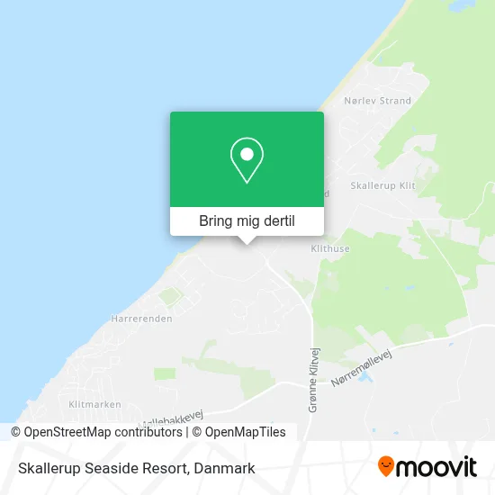 Skallerup Seaside Resort kort